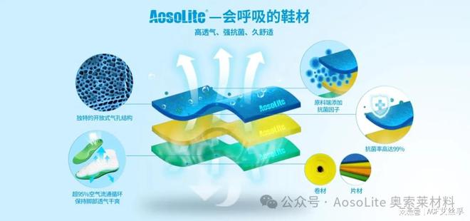 索莱材料在运动鞋领域的开发应用球友会解析AosoLite奥(图1)